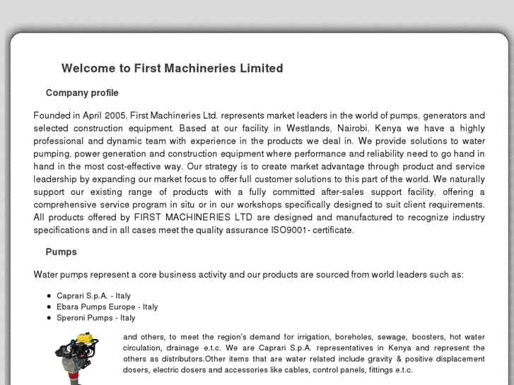 www.firstmachineries.com