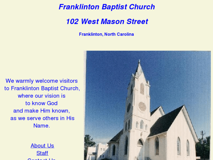 www.franklintonbaptist.org