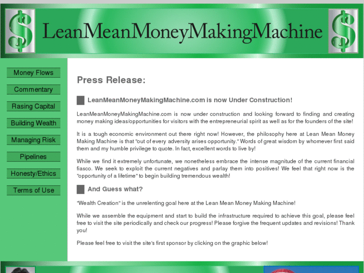 www.leanmeanmoneymakingmachine.com