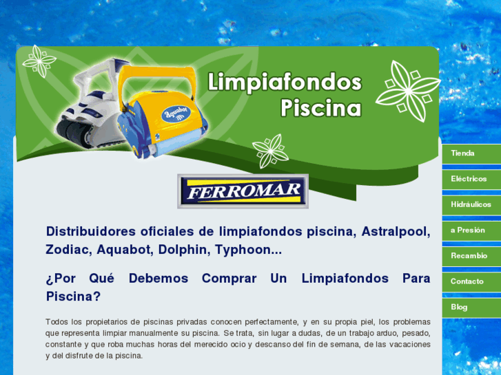 www.limpiafondospiscina.es