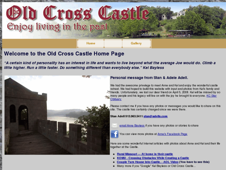 www.oldcrosscastle.com