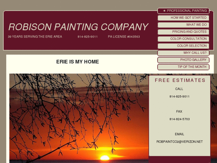 www.robisonpainting.com