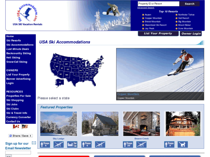 www.ski-usa-accommodations.com