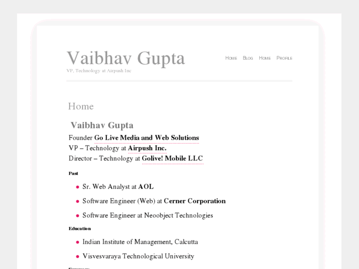 www.vaibhavgupta.com