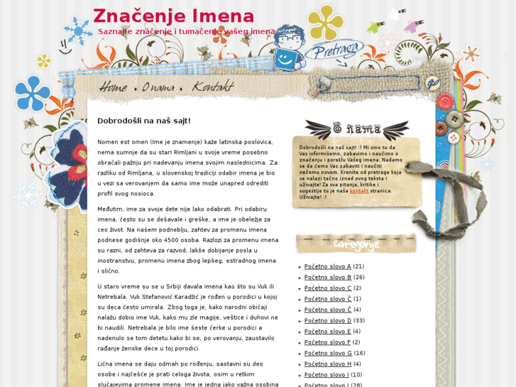 www.znacenjeimena.com