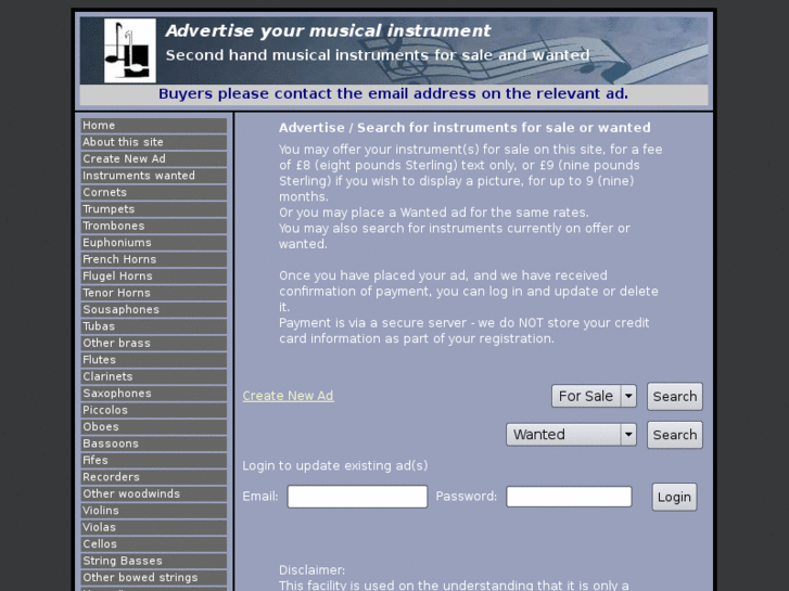www.advertiseyourinstrument.co.uk
