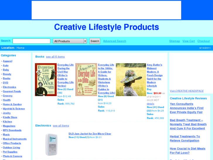 www.creativelifestyleproducts.com