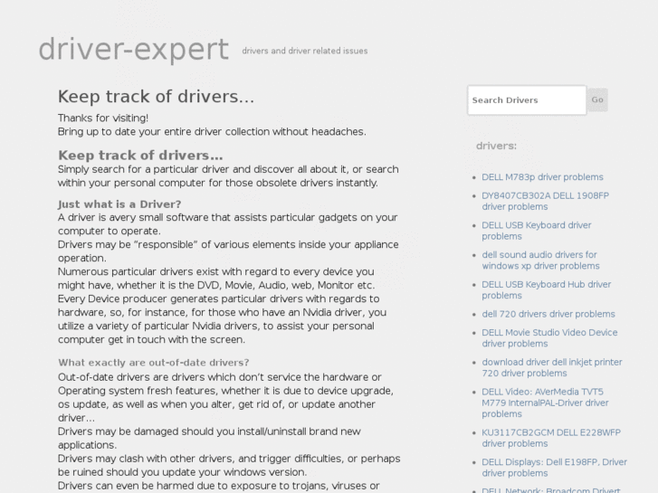 www.driver-expert.net