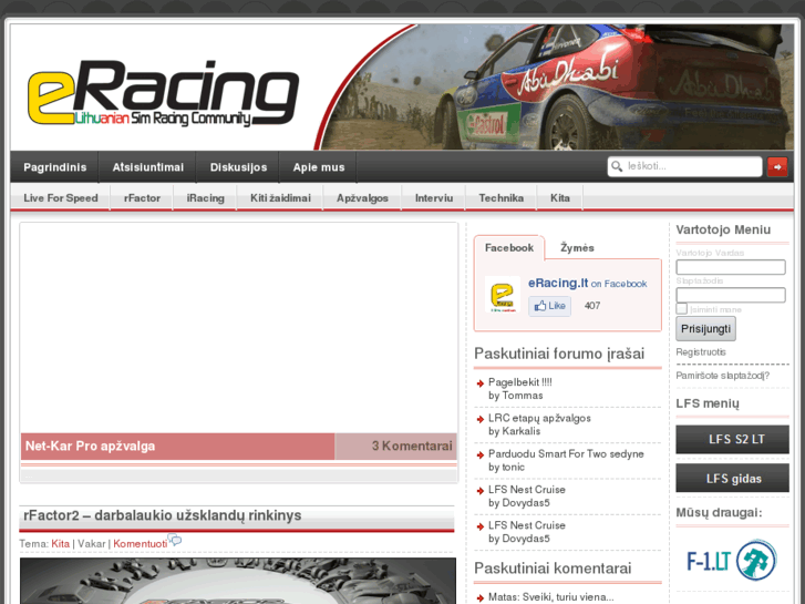 www.eracing.lt