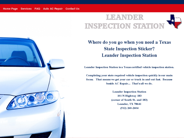 www.leanderinspectionstation.com