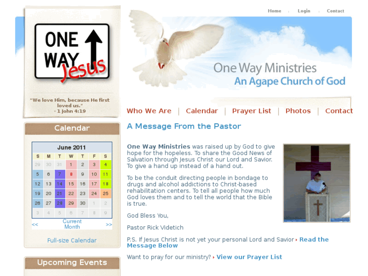 www.onewayagape.com