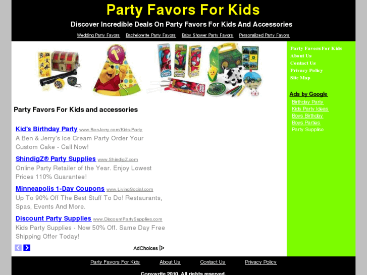 www.partyfavorsforkids.org