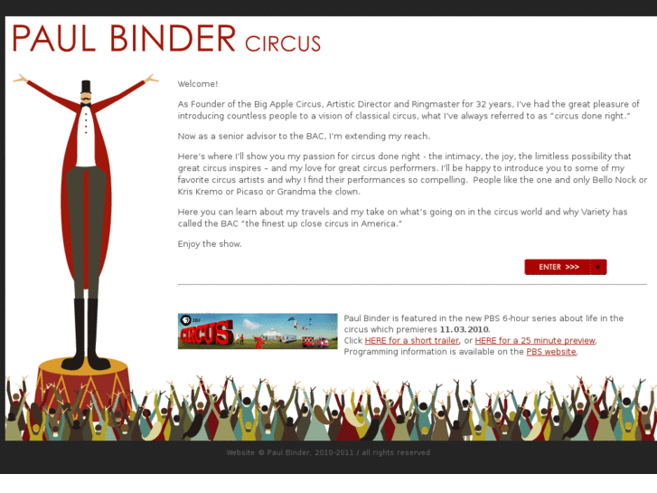 www.paulbindercircus.com