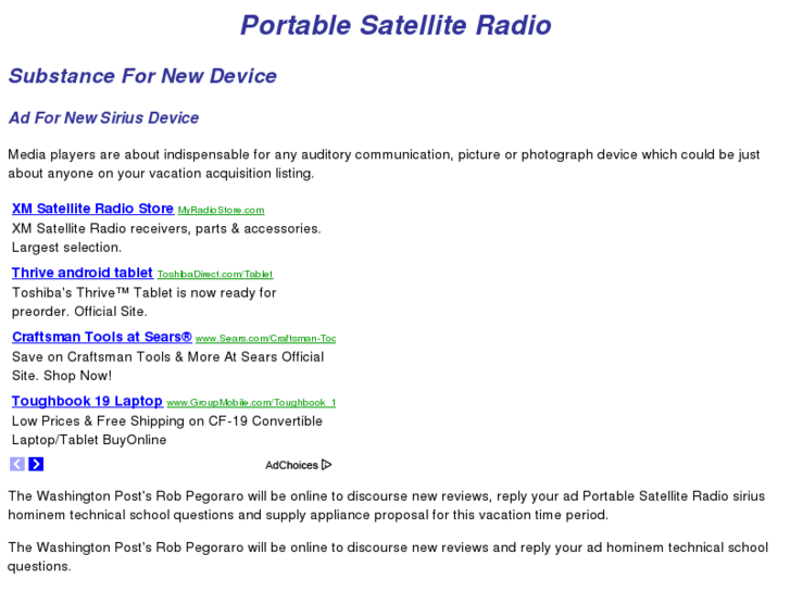 www.portablesatelliteradio.org