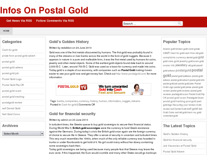 www.postalgold.info