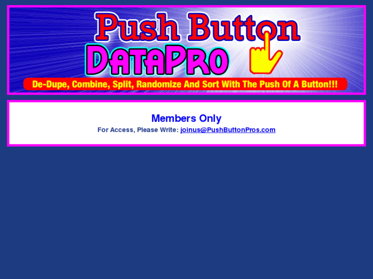 www.pushbuttondatapro.com