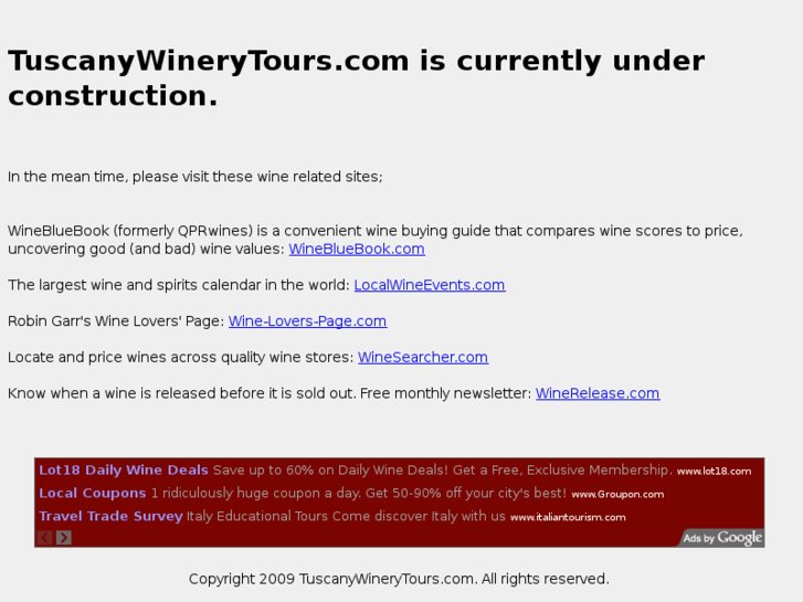 www.tuscanywinerytours.com