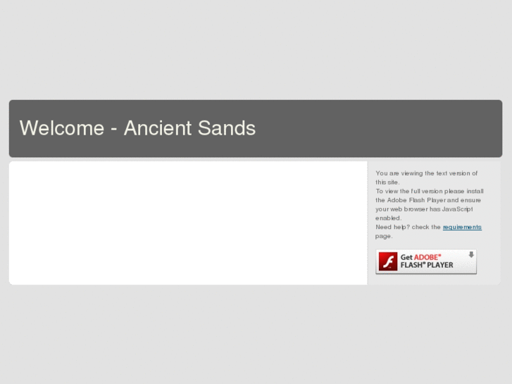 www.ancientsands.com