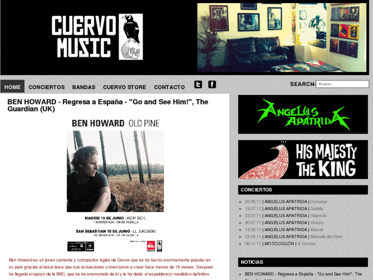 www.cuervomusic.es