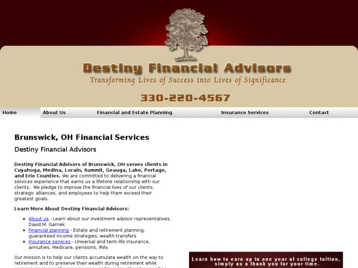 www.destinyfinancialadvisors.org