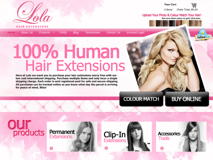 www.lolahairextensions.com