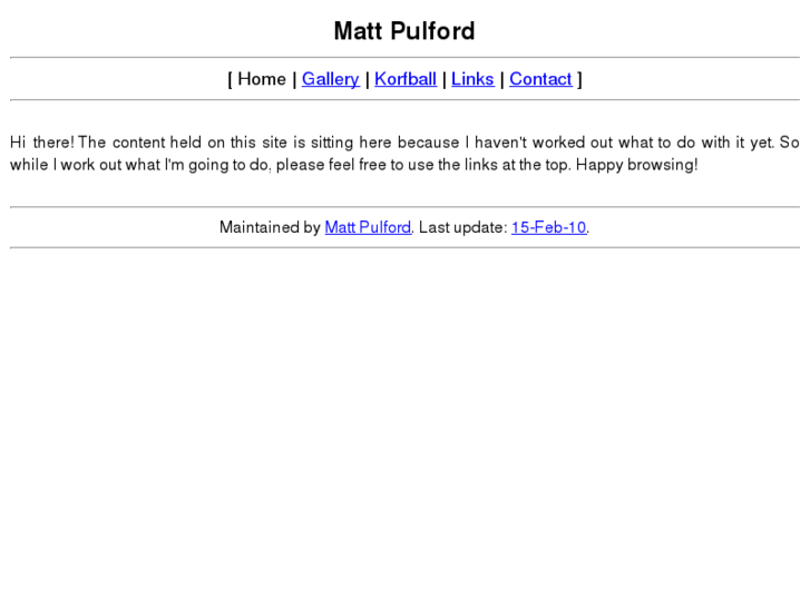 www.mattpulford.co.uk