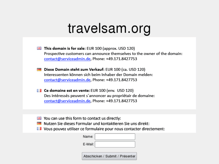 www.travelsam.org