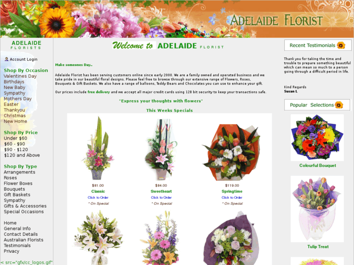 www.adelaideflorist.com