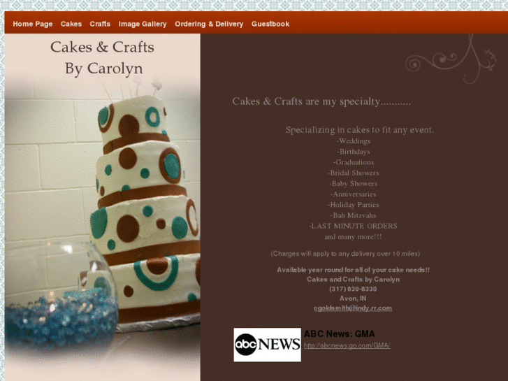 www.cakesandcraftsbycarolyn.com