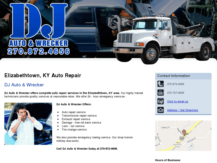 www.djautoandwreckerky.com