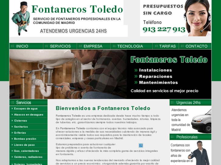 www.fontanerostoledo.com