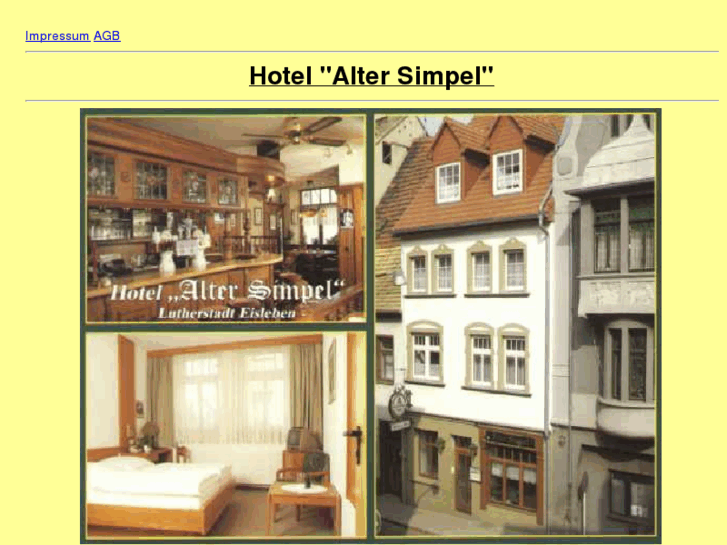 www.hotelaltersimpel-eisleben.de