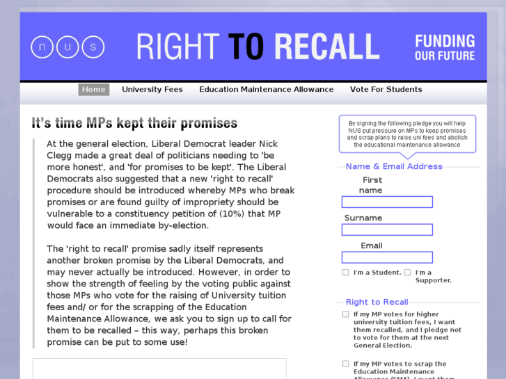 www.righttorecall.co.uk