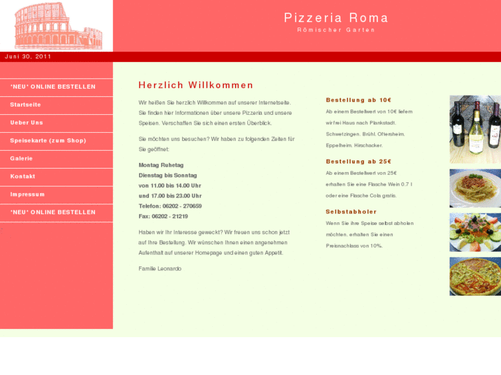 www.roma-pizzeria.com