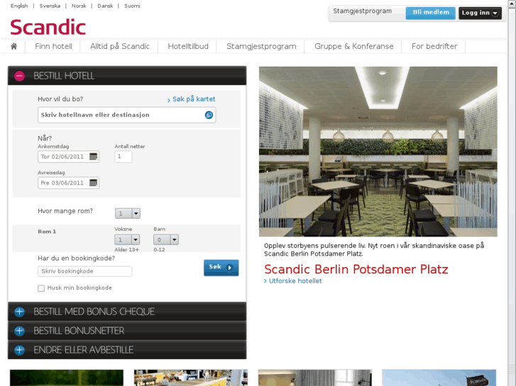 www.scandichotels.no