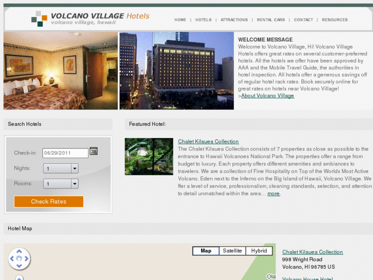 www.volcanovillagehotels.com