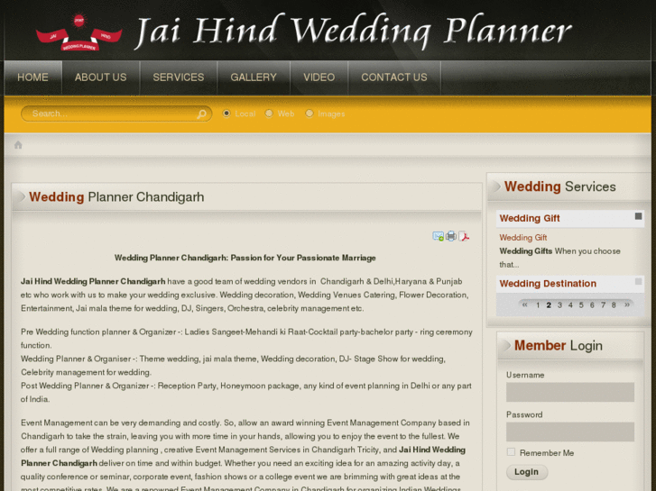 www.weddingplannerchandigarh.com