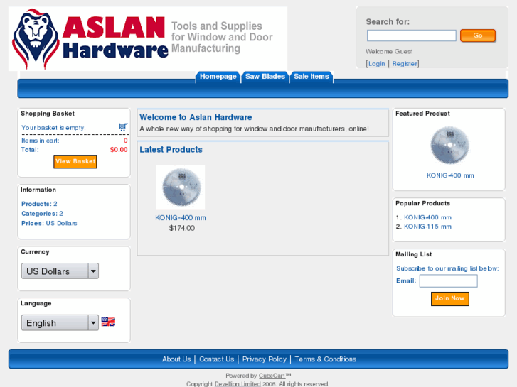 www.aslanhardware.com