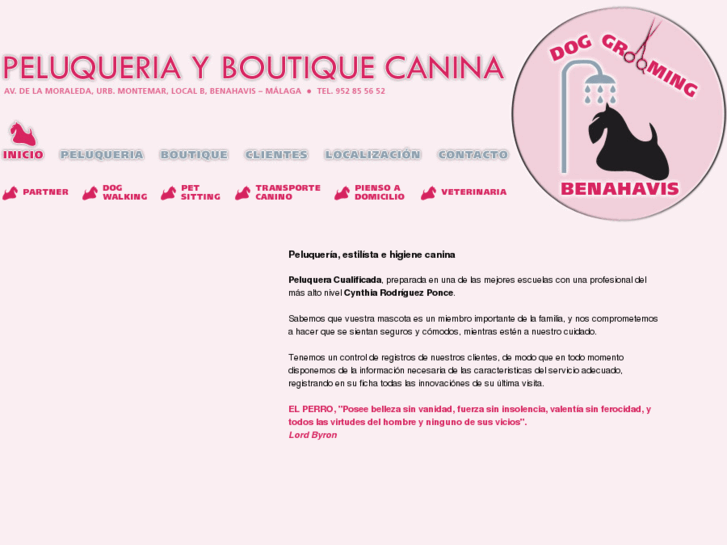 www.benahavisdoggrooming.es