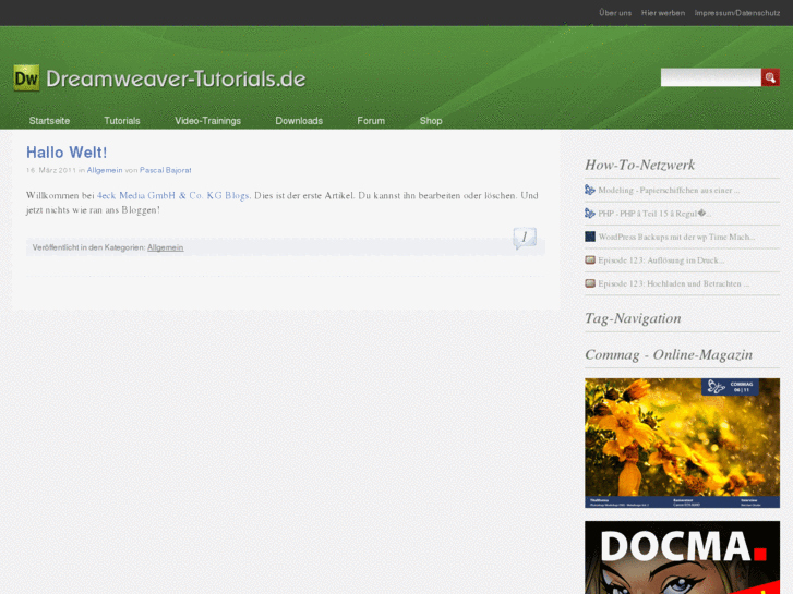 www.dreamweaver-tutorials.de