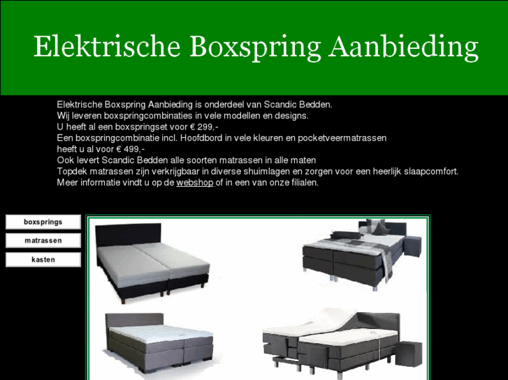 www.elektrischeboxspringaanbieding.nl