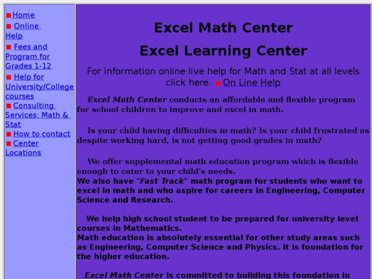 www.excelmathcenter.com