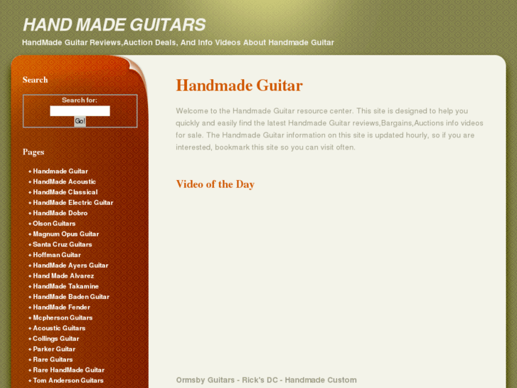 www.handmadeguitars.info