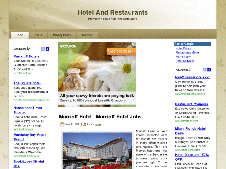 www.hotelandrestaurants.com