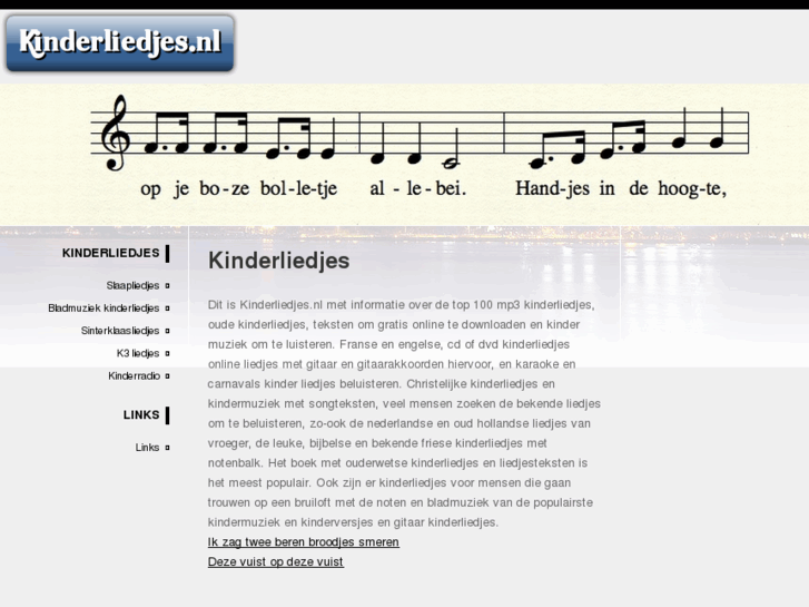 www.kinderliedjes.nl