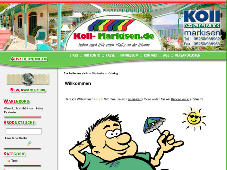 www.koll-markisen.com