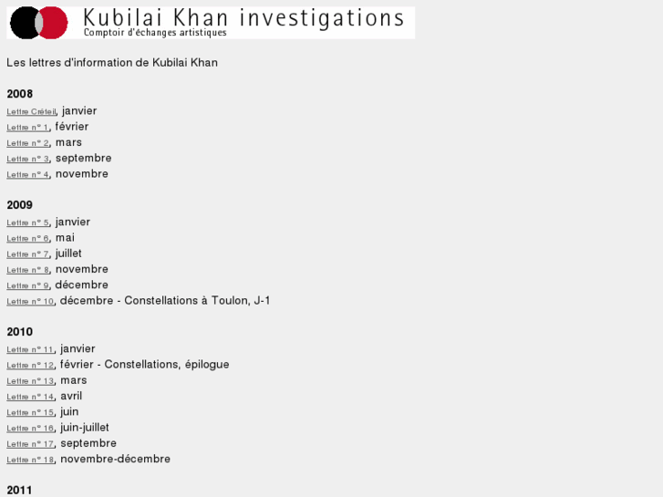 www.kubilai-khan-investigations.org