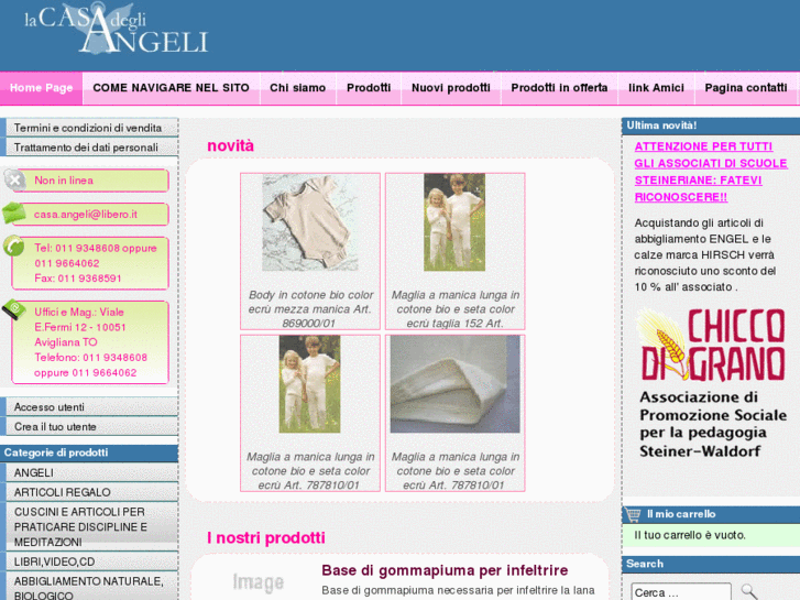 www.lacasadegliangeli.com