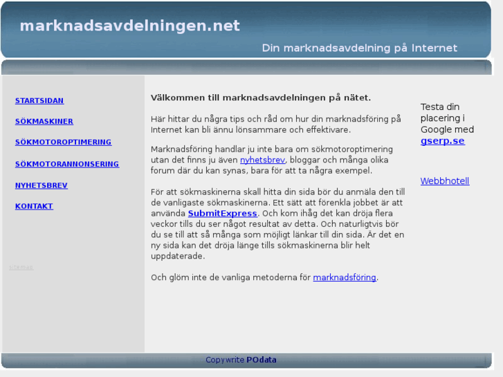 www.marknadsavdelningen.net