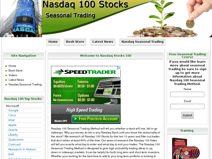 www.nasdaqstocks100.com